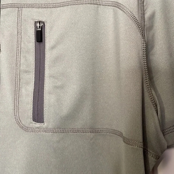 Bass Men's NEW With Tags Whitewater Polo Shirt Heather Gray Size Large‎ (L) - Picture 4 of 10